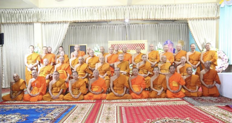 บำเพ็ญกุศลสวดพระอภิธรรมอุทิศถวายแด่พระครูพิพัฒน์วรคุณ